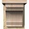 Ekena Millwork Pescadero Rough Sawn Corbel w/Backplate, Douglas Fir, 8"W x 10"D x 10"H COR08X10X10PEC01RDF - alternate 3
